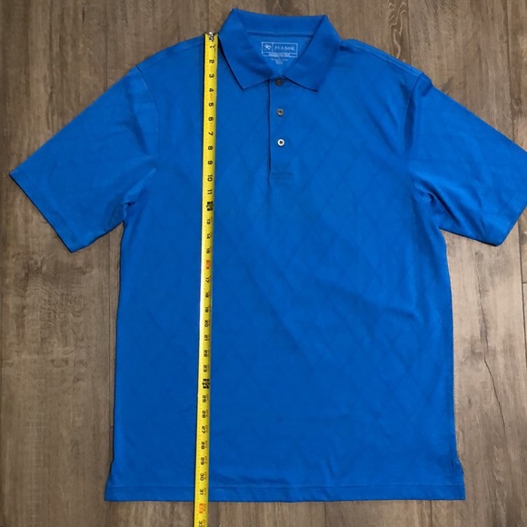 Like new! - JOS. A. BANK Leadbetter Textured Golf Polo Shirt - Picture 6 of 7